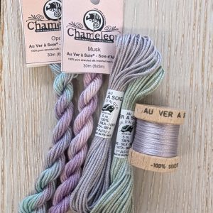 Musky Opal Mixed silk collection